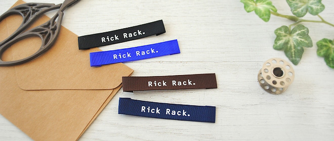Rick Rackオリジナルタグ