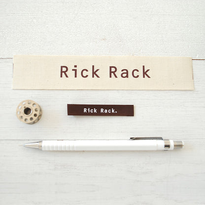 Rick Rackオリジナルタグ　大