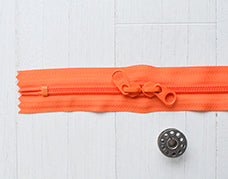 カラフル頭合わせコイルファスナー 47cm