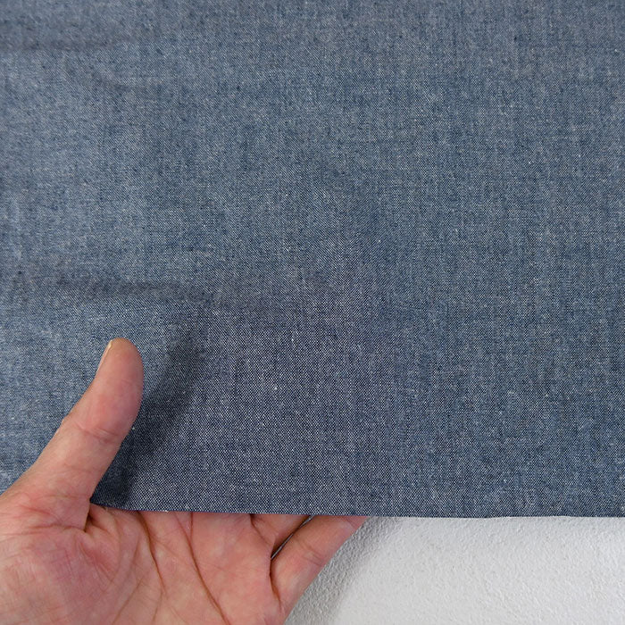 ウォッシュ加工ダンガリー