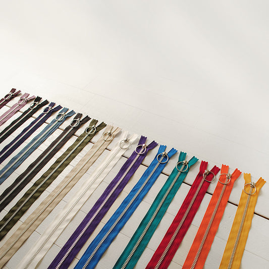 シルバーリングファスナー 46cm