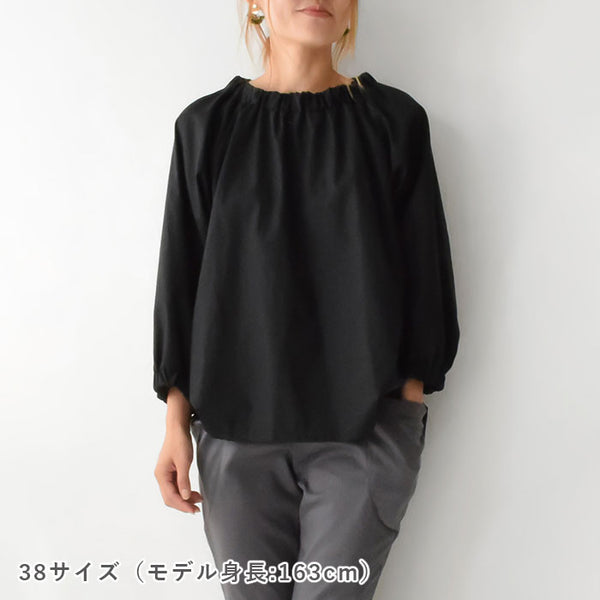 【チャレンジ】No.102 ゴムギャザーブラウス