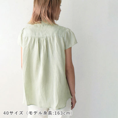 【動画でソーイング】No.149 丸衿ブラウス