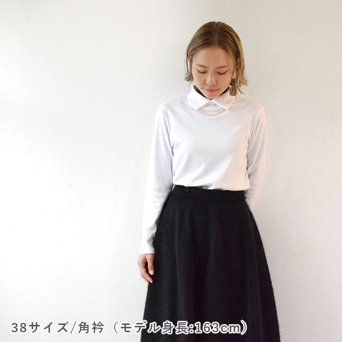 【STEP UP】No.158 衿付きTシャツ