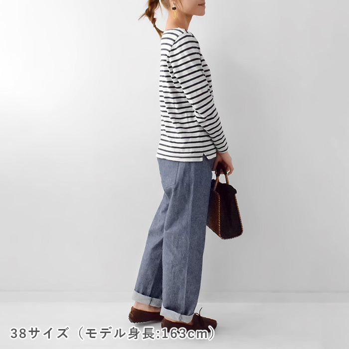 【チャレンジ】No.36 ストレートパンツ（股上深め）