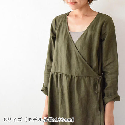 カシュクールワンピース