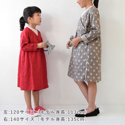 カシュクールワンピース