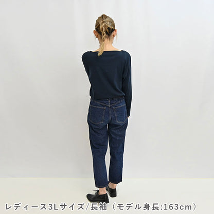 ボートネックＴシャツ