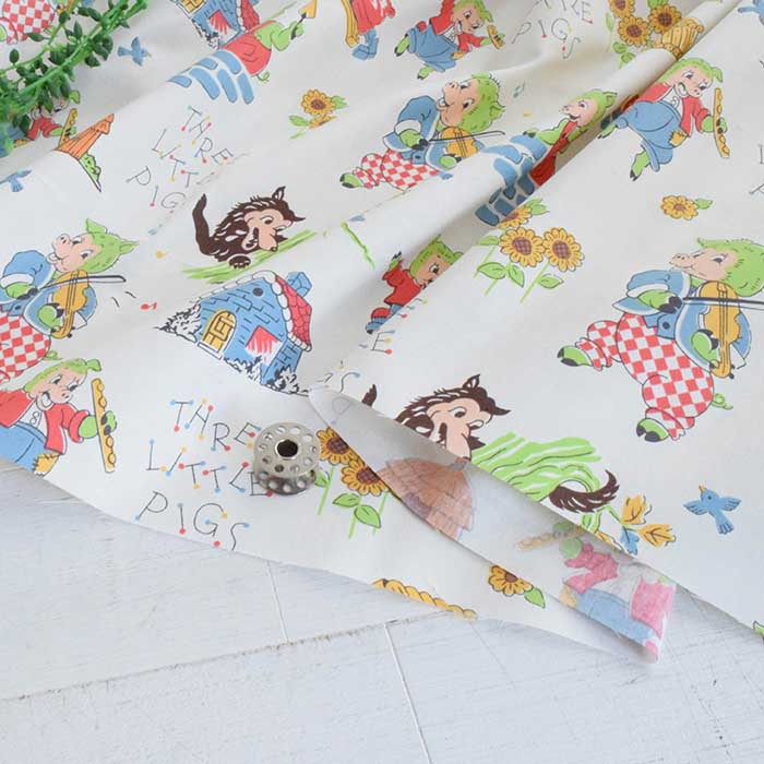 三匹のこぶた | 生地と型紙のお店 Rick Rack