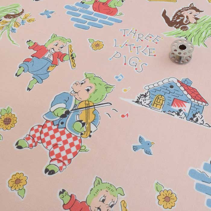 三匹のこぶた | 生地と型紙のお店 Rick Rack