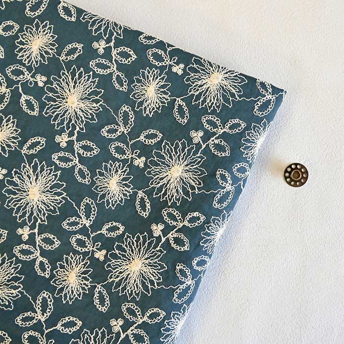 【刺繍】エッジフラワー