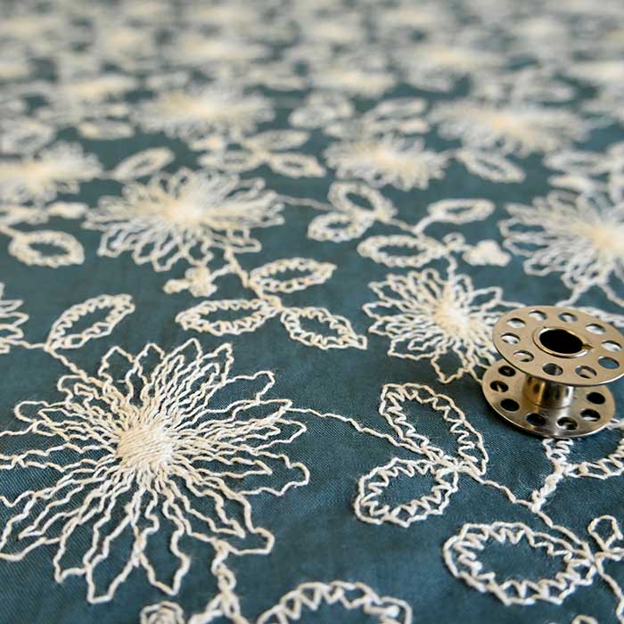 【刺繍】エッジフラワー