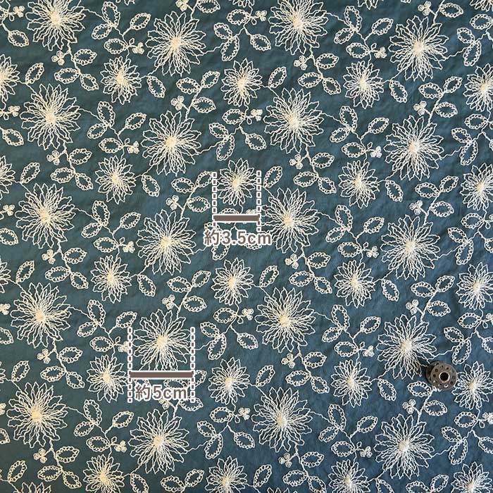 【刺繍】エッジフラワー