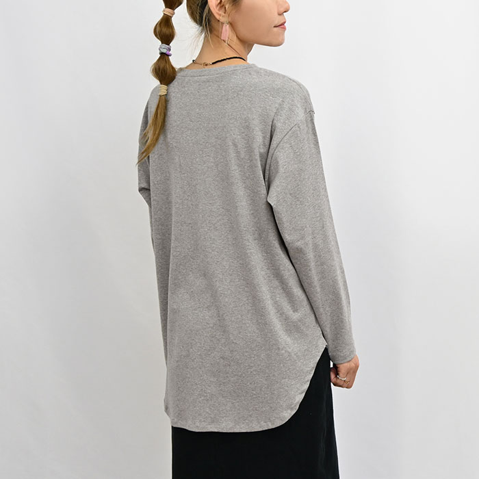 チャレンジ】No.117 ラウンドヘムTシャツ | 生地と型紙のお店 Rick Rack