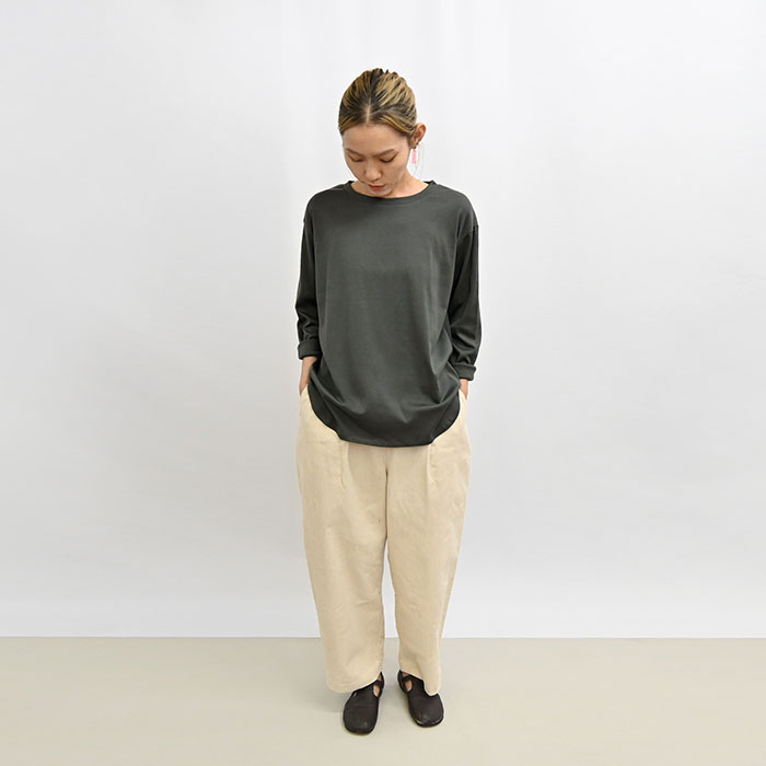 ラウンドヘムT チャレンジ】No.117 ラウンドヘムTシャツ | 生地と型紙のお店 Rick Rack