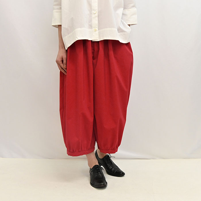 定価42900円 m's braque ハーレムパンツ　バルーンパンツ　レッド m's braque NEW HARLEM PANTS | MusterWerk Sud.