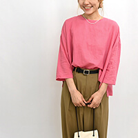 【STEP UP】No.188 布帛のTシャツ