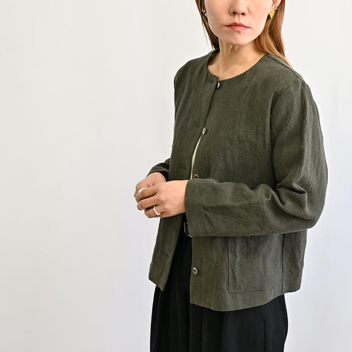 STEP UP】No.204 コンフォートジャケット | 生地と型紙のお店 Rick Rack