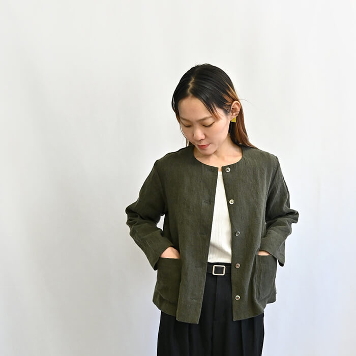 STEP UP】No.204 コンフォートジャケット | 生地と型紙のお店 Rick Rack