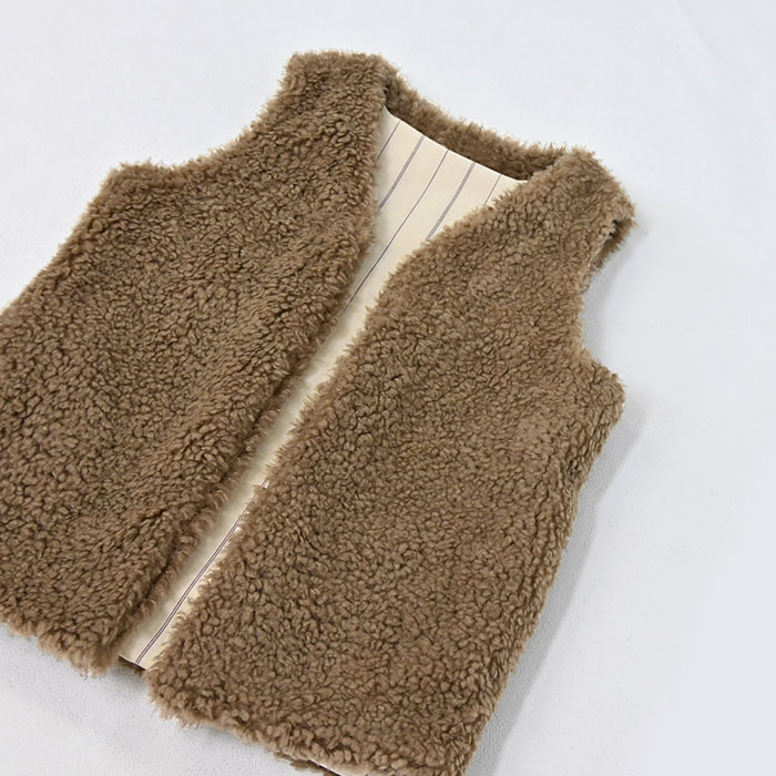 材料のみ】No.212 ファーベストのキット（ふわふわシープボア）【740