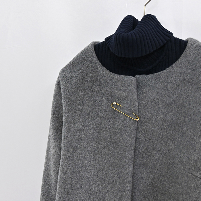 No.213 ノーカラージャケット【2】 | 生地と型紙のお店 Rick Rack