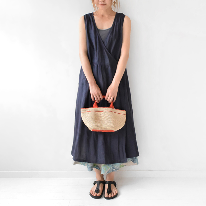 MHL. ジャンプスカート　カシュクール　ゴムウエスト　ノースリーブ　ワンピース 楽天市場】ジャンパースカート レディース ワンピース