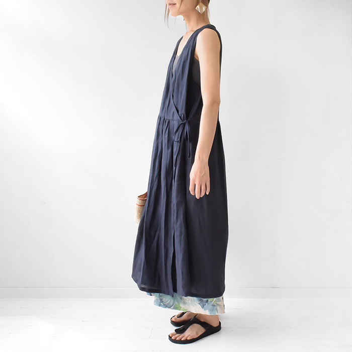 【ハンドメイド】カシュクールワンピース LCカシュクールワンピース - 【シサム工房 公式OnlineStore】FAIR