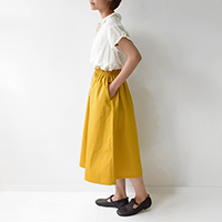 シンプルギャザースカート