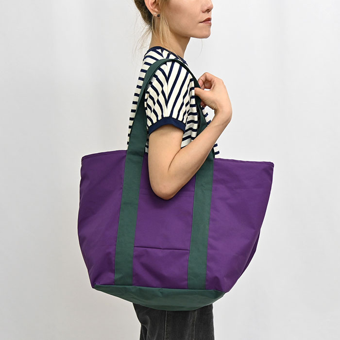 8号ソフト帆布でつくるファスナートート | 生地と型紙のお店