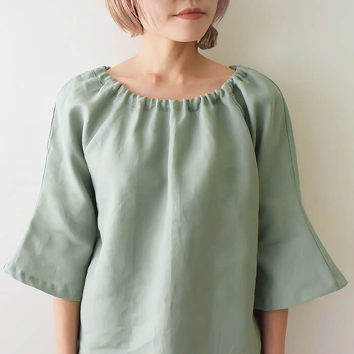 菫(*^^*)スモック風ブラウス 6019062-1.jpg