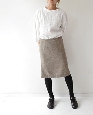 【チャレンジ】No.30 セミタイトスカート | 生地と型紙のお店 Rick Rack