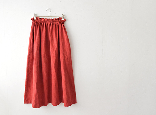 シンプルギャザースカート | 生地と型紙のお店 Rick Rack